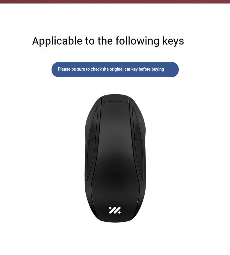 DCT4 Zinc Alloy Leather Key Case For IM LS6 MAX LS7 PRO L7 Dynamic Car Remote Protection Cover Bag Shell Keychain Accessories
