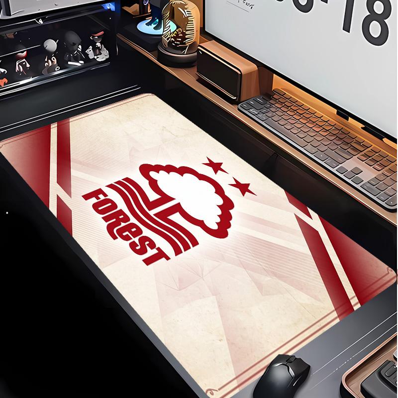 Nottingham Forest Football Pattern Mouse Pad Non?Slip Rubber Base Gaming Mousepad For Desk Office Home