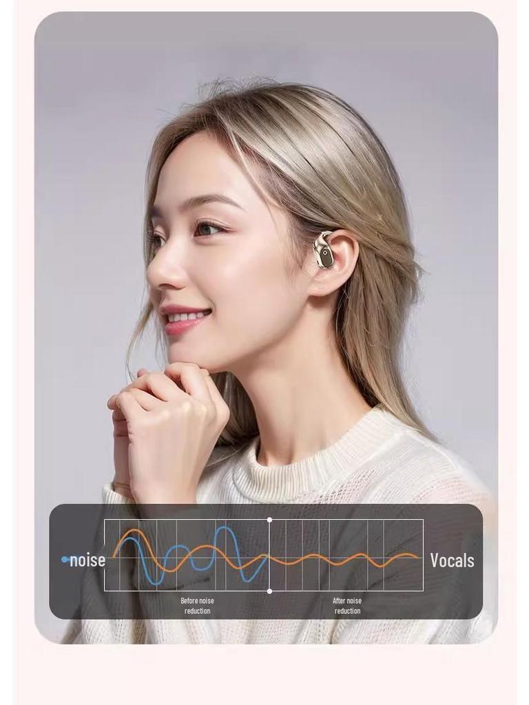 2025 OWS Ear-Hook Bluetooth Headphones - High Sound Quality, Long Battery Life, Open In-Ear Design