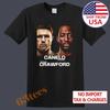 Canelo Alvarez Vs Terence Crawford Boxing Champion Fight Men's T-Shirt Women's Tee Top Unisex Black Size S-5XL
