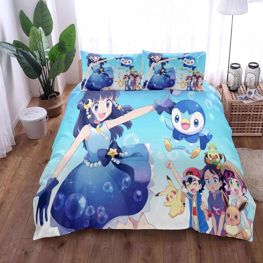 Azur Lane Duvet Cover Set King Queen Double Full Twin Single Size Bed Linen Set