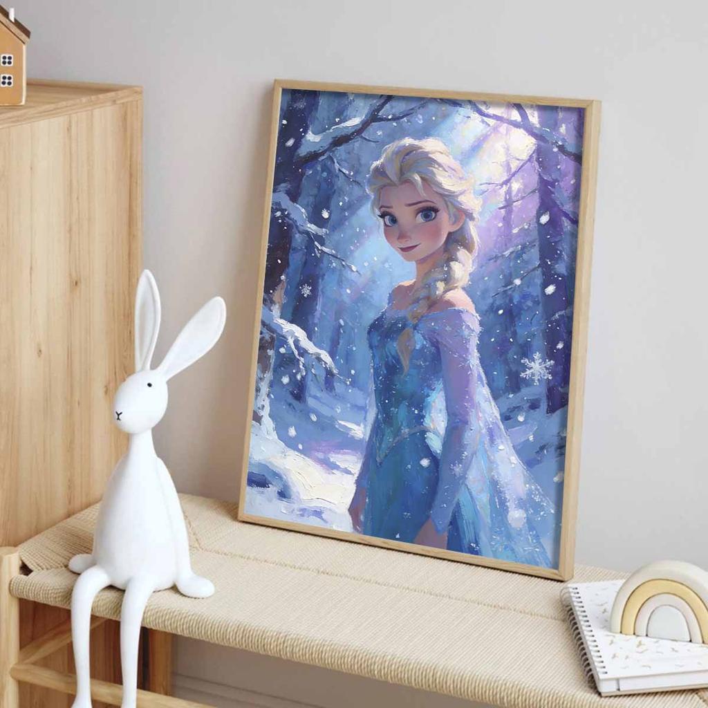 Disney Elsa Diamond Painting Art Mosaic Kit Handmade diy5D Home Decor Gift