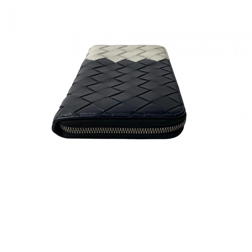 Used BOTTEGAVENETAPurse black/white leather mens