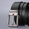 Adult Luxury Brand Jeans Business Waist Male Strap Brand Fashion Metal Alloy Pin Buckle 120 130 140cm Leather Cowhide Men's Belt