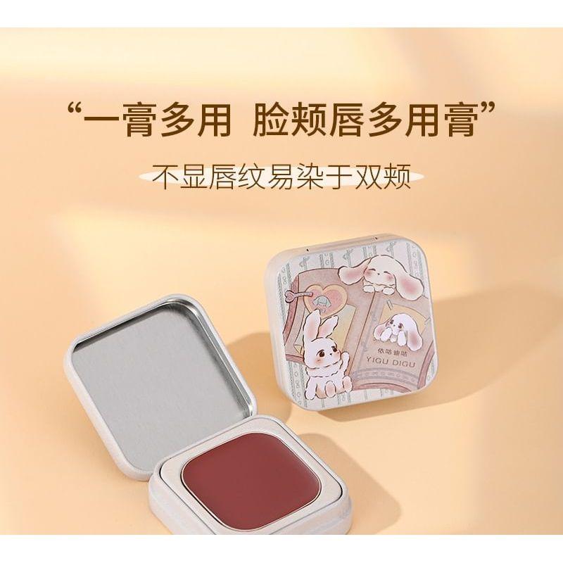 YIGU DIGU - Diary Series Metal Box Blush & Lip Cream - 6 Colors