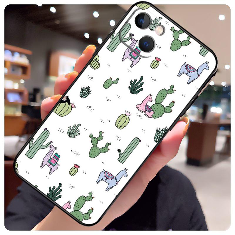 

Llama Alpaca Pattern Case For iPhone 15 Pro Max 14 13 12 11 16 17 Pro Max mini 15 16 Plus 16e 17 Air Phone Cover iPhone 15 Pro