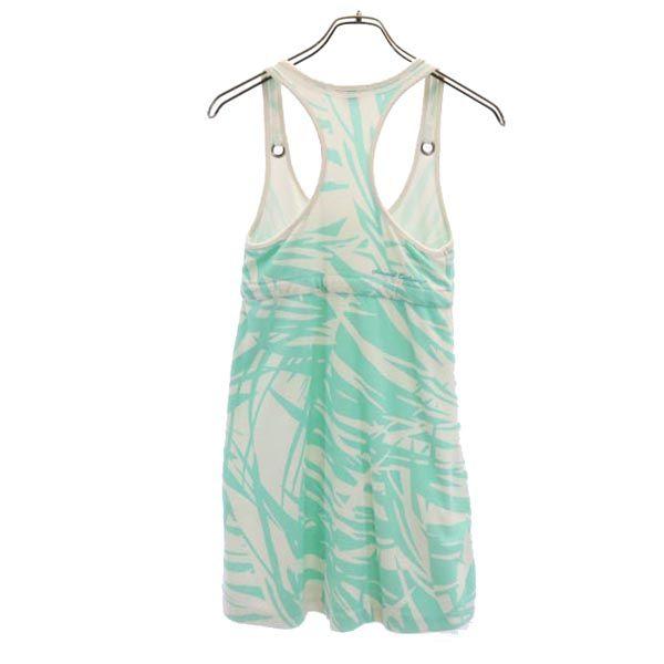 ARMANI EXCHANGE No sleeve Pile ground one piece S Green system Women Used