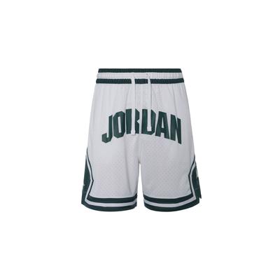 Dri-FIT Diamondsport Atmungsaktive Schnelltrocknende Buchstabenprint Sportshorts Herrenshorts Weiß Oxidgrün FV8613100