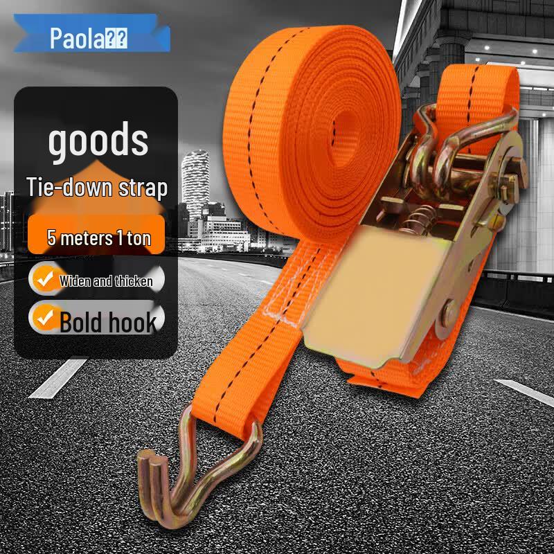 Paola Truck Cargo Ratchet Tie-Down Strap 5 meters