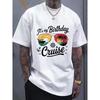 100 Cotton Street And Hiphop Style Tshirt For Unisex With A Festive 2025 Birthday Cruise Ship Design