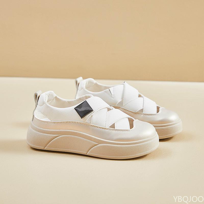 New summer female students height increasing breathable sports board shoes casual simple comfortableversatile women's shoes