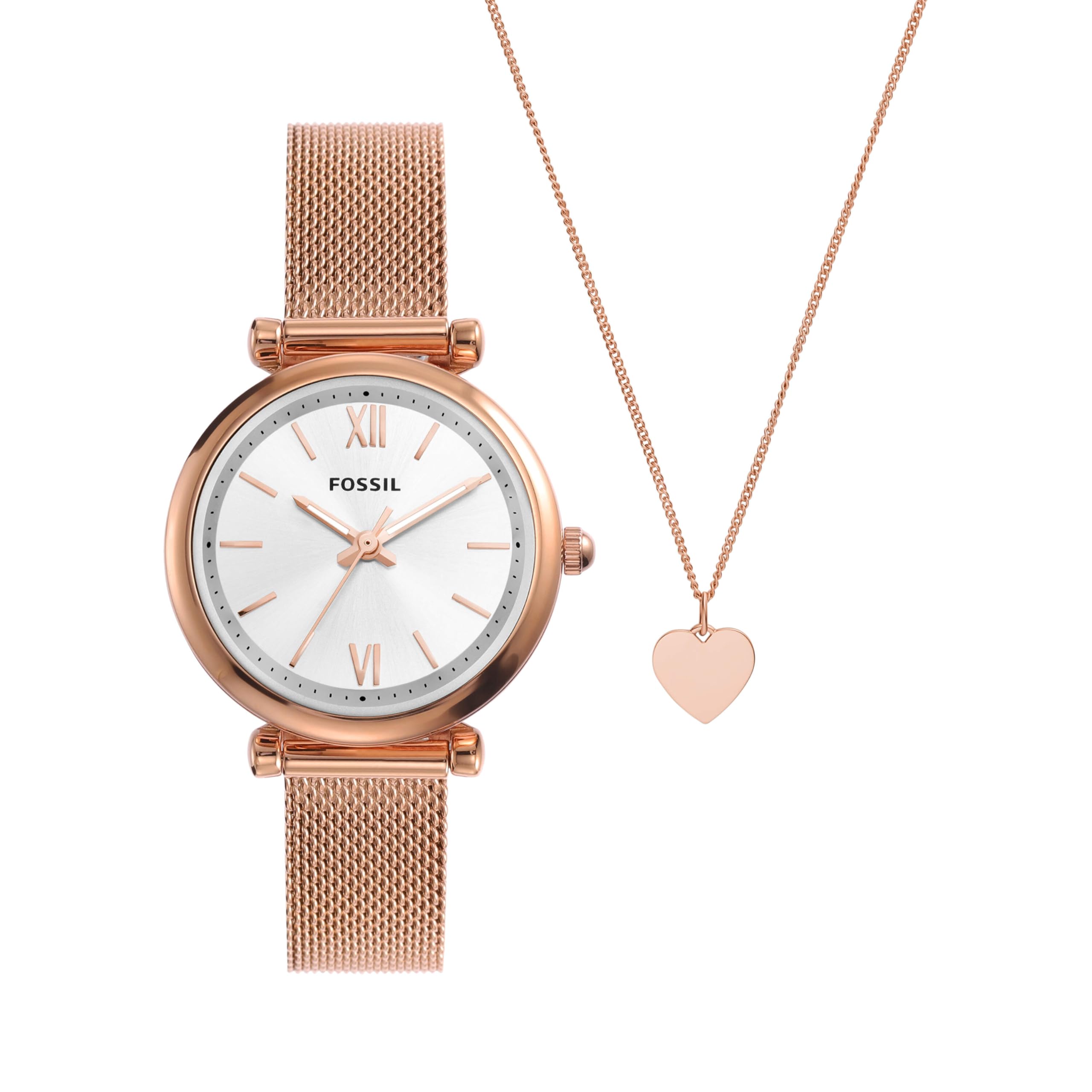 

CARLIE ES5314SET Watch Pink Gold [Fossil] Women s