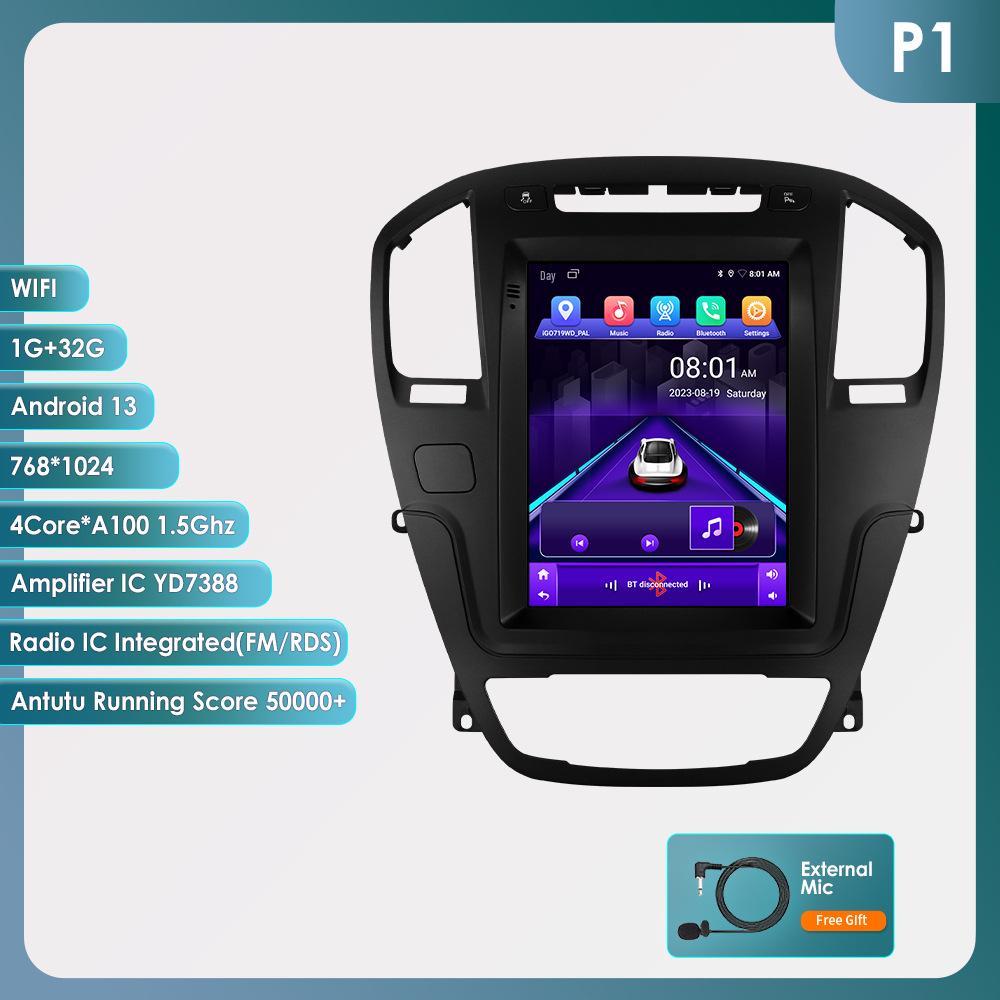 

Buick Regal 09-13 Vertical Screen Android GPS Navigation and Audio System 9.7 inch for 09-13 Opel/Buick Regal