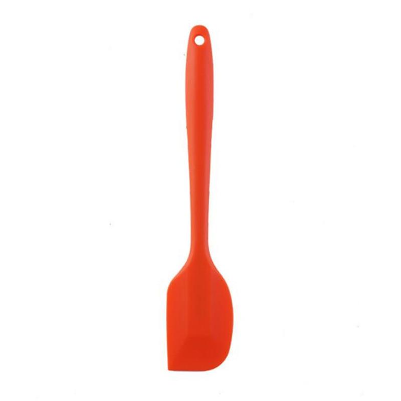 Silicone Cream Baking Scraper Non Stick Butter Spatula Cutter Chocolate Smoother Heat Resistant Kitchen Pastry Tools Stir