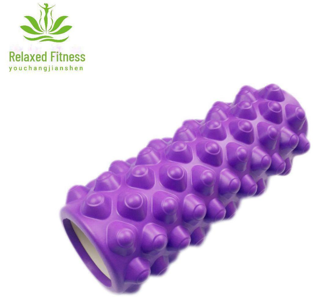 EVA 33cm 3D Dot Yoga Foam Roller for Muscle Massage and Fitness