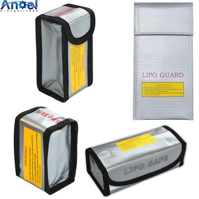 Vysoce kvalitní ohnivzdorný a vodotěsný protiexplozivní bezpečnostní vak na RC LiPo baterie, bezpečná ochrana, nabíjecí vak 90*64*50MM