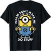 Minionki z Despicable Me Nie zmuszaj mnie do robienia rzeczy Koszulka z portretem