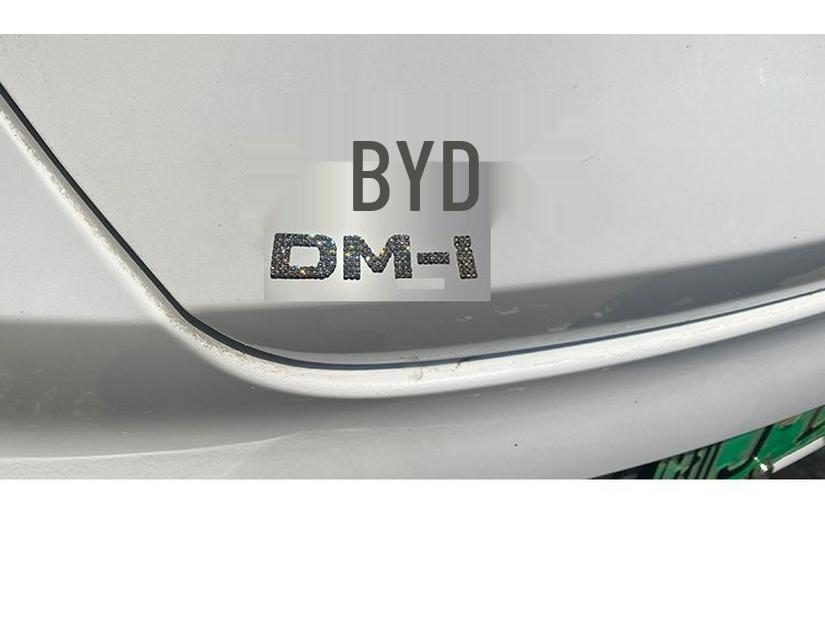 BYD Qin Yuan Dolphin Seal Destroyer Emblem Rhinestone Car Sticker