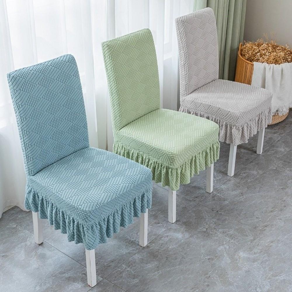 Removable Stool Slipcover Soft Elastic Seat Cover Durable Universal Chair Cover  Home Decor