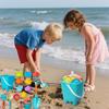 Children'S Beach Toy Set Baby Playing In Water And Beach Large Sand Shovel Beach Bucket Sand Digging Tool Sand Toys Random Color