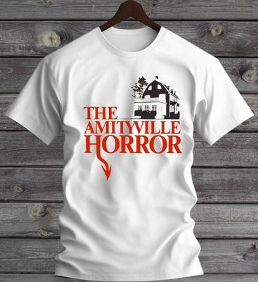 Tričko Amityville Horror Bílé S3XL Unisex Tričko