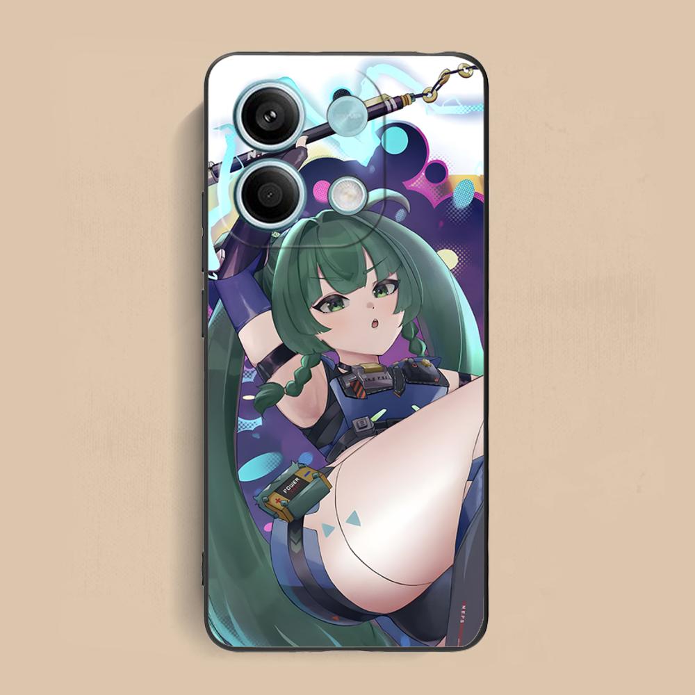Zenless Zone Zero QingYi Phone Case for Xiaomi Redmi 15 14 13 12 A5 3 2 1 C Plus 4G 5G Colorful Printing Cover Cellphones Luxury