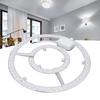 72W Ceiling Light Module Board Round Dual Color Dimmable LED Ceiling Fan Light Replacement Panel for Living Room Bedroom Bathroom