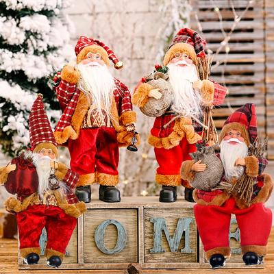 Santa Claus Doll Christmas Tree Ornament Merry Christmas Decorations For Home Navidad Natal Gifts