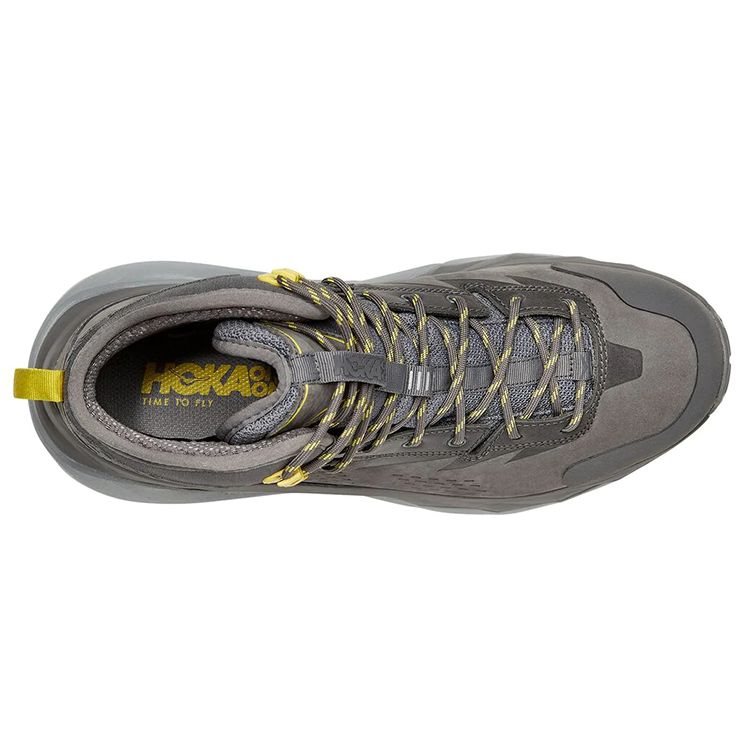 HOKA Kaha GORE-TEX Charcoal Grey Green Sheen Men Sneakers 1112030-CGGS