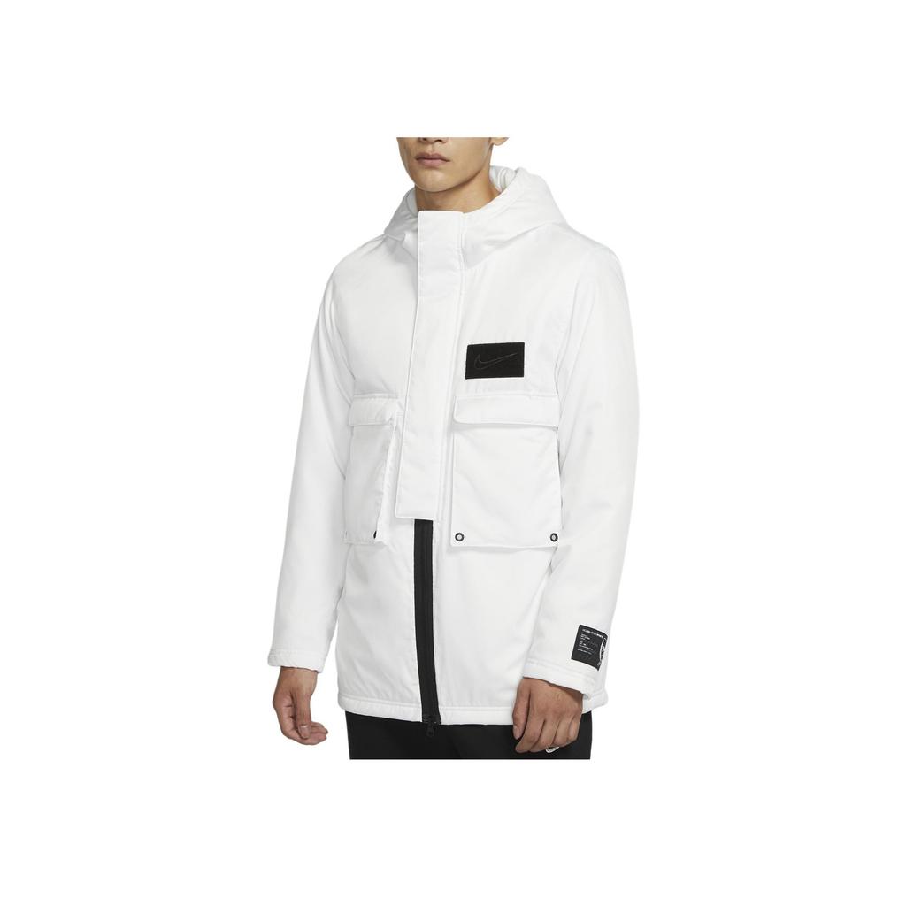 Nike Lebron Oversized Pocket Woven Hooded Jacket Men Jacket Summit-White CK6772-121