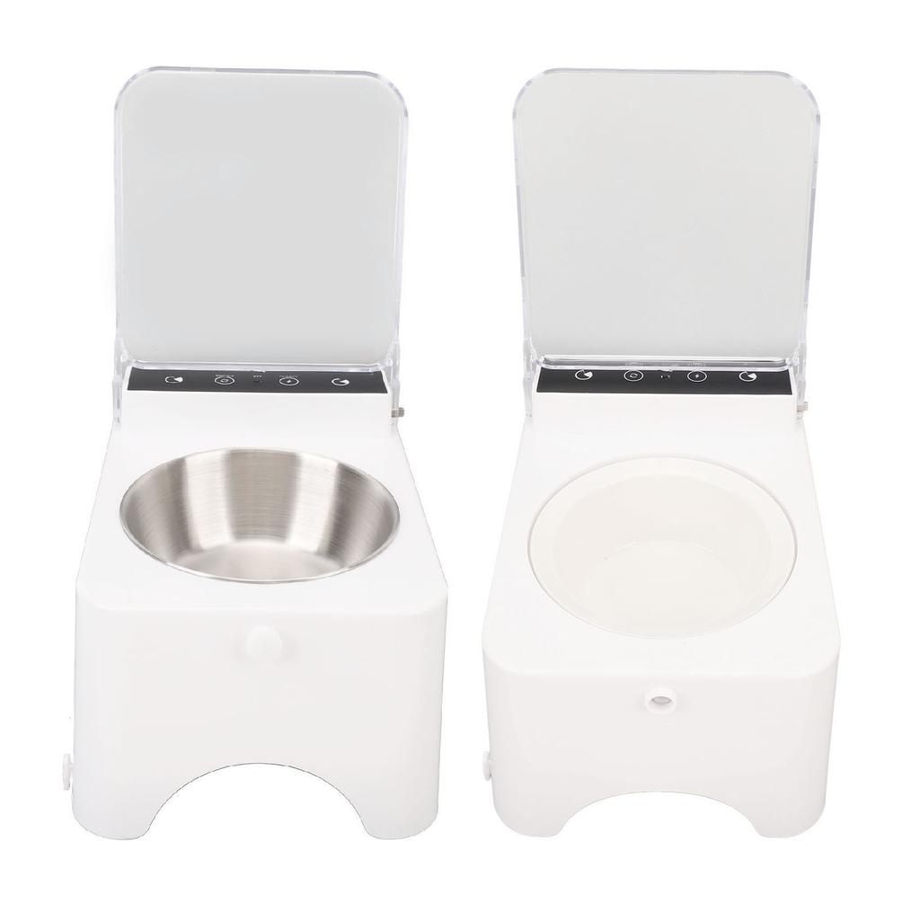 Automatischer Futterspender für Katzen mit Sensor, transparenter Deckel, erhöhtes Design, hygienisch, automatisch, intelligent, für Katzen und Hunde