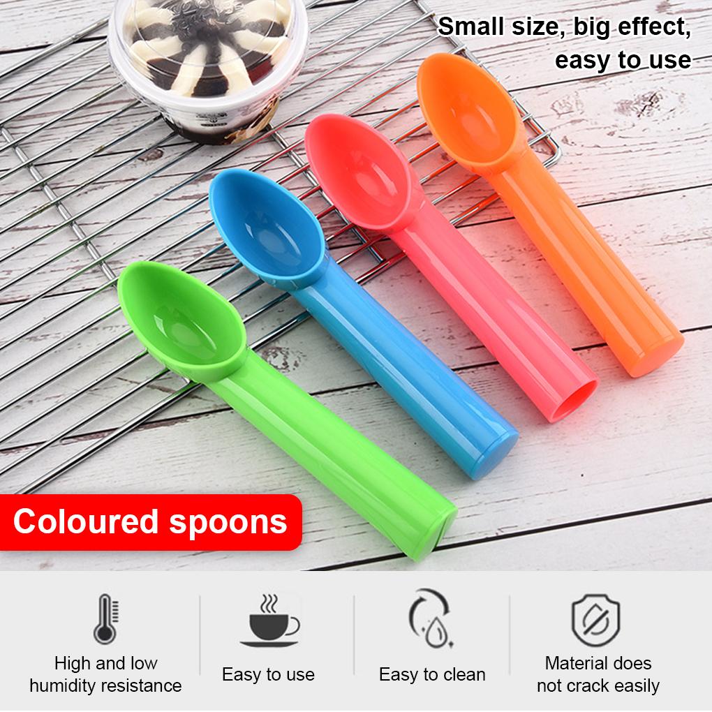 Ice Cream Scoop Kitchen Handled DIY Watermelon Spoon Melon Dessert Digger Flatware Salad Party Scooper Scooping Cutlery