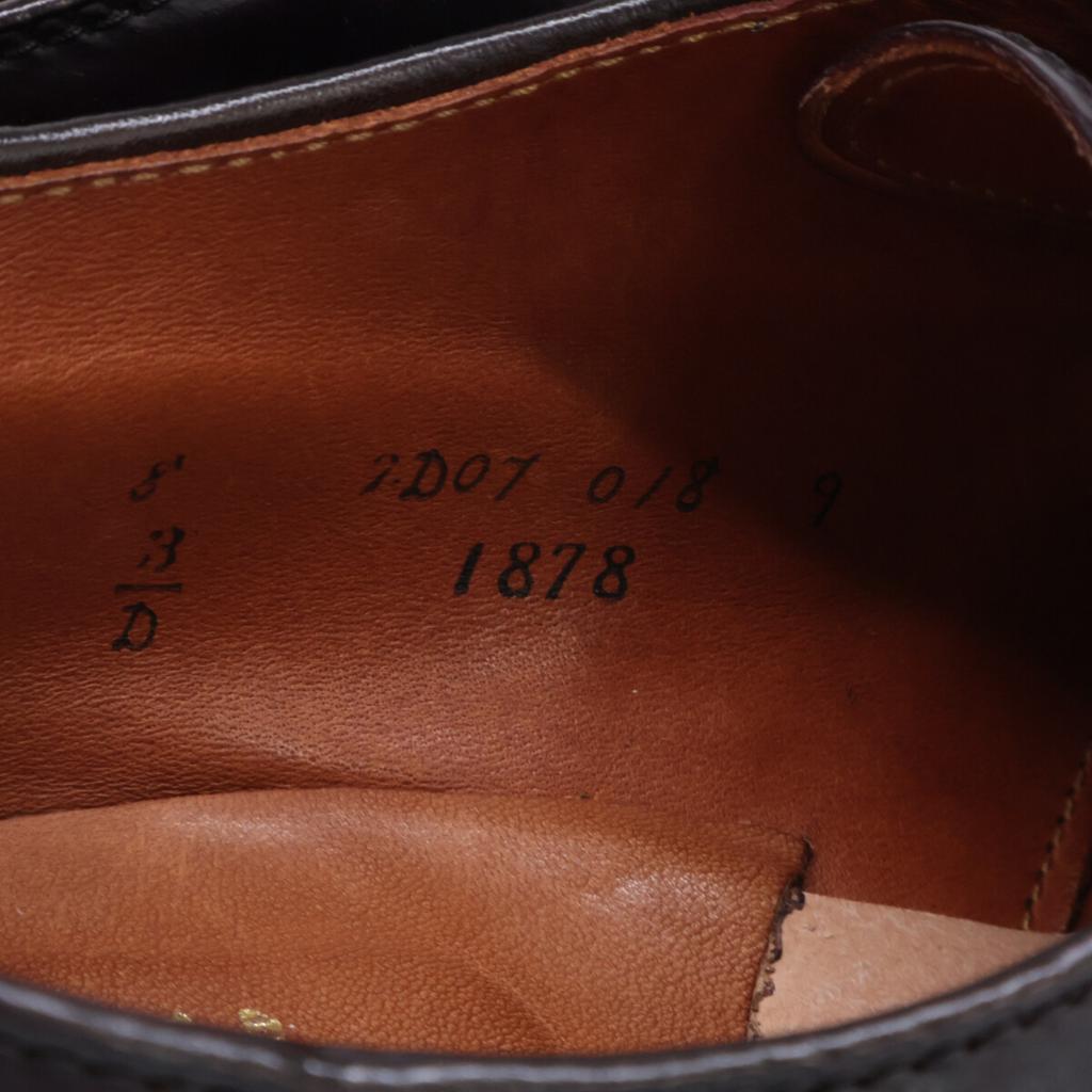 Alden 1878 Cordovan Modified Leisten Single Monk Schuhe 8D Burgunderrot Gebraucht