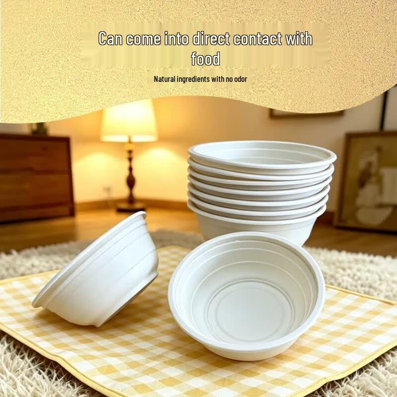 Biodegradable Corn Starch Disposable Bowls