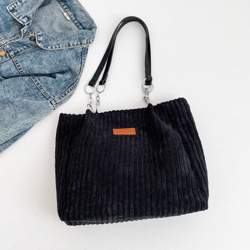 Large Capacity Ladies Handbag,Fashion Simple Shoulder Bag Casual Armpit Tote Women's Bags