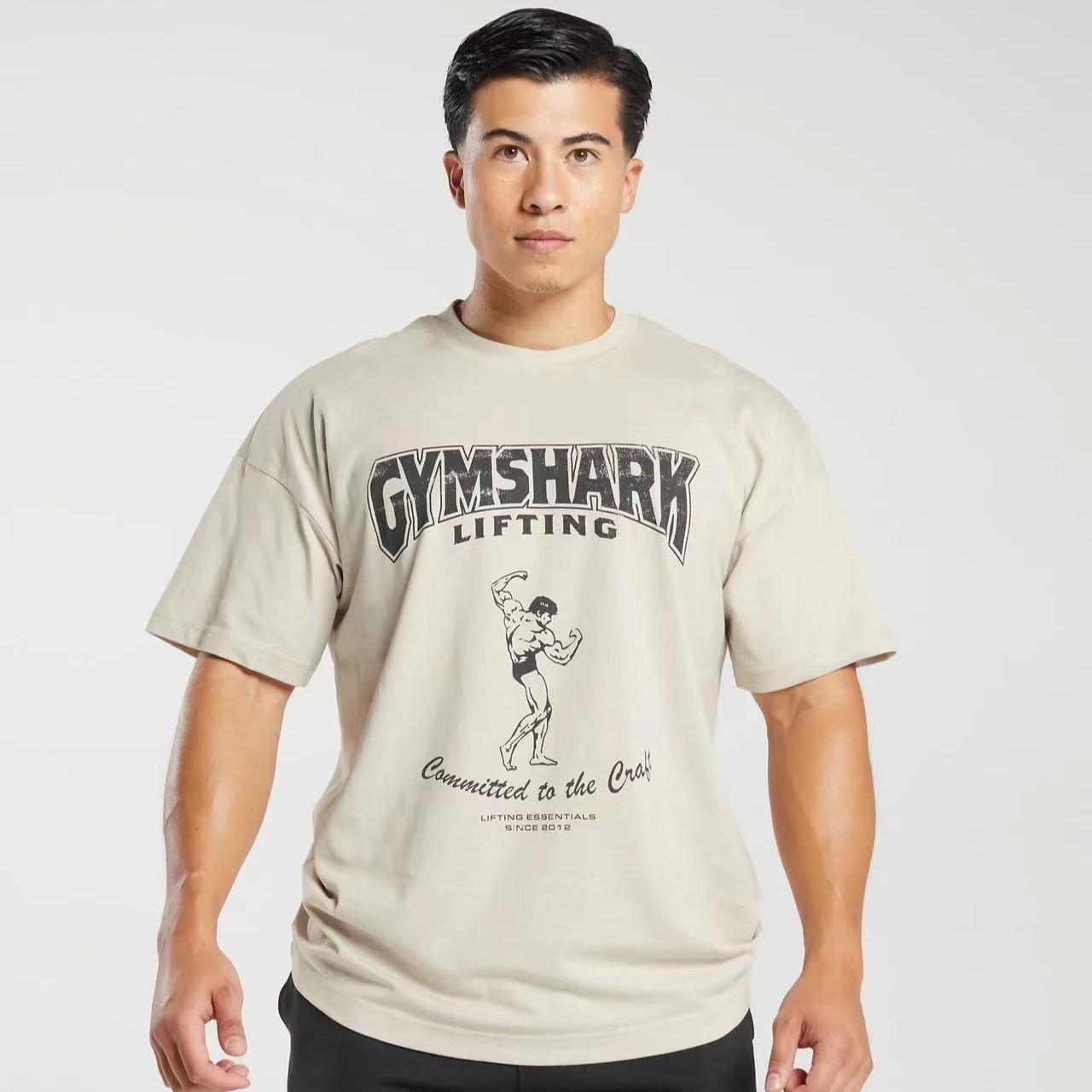 

Shark Arnold Haute Couture Combed Cotton Muscle Olympia T-Shirt XL (190-210 pounds)