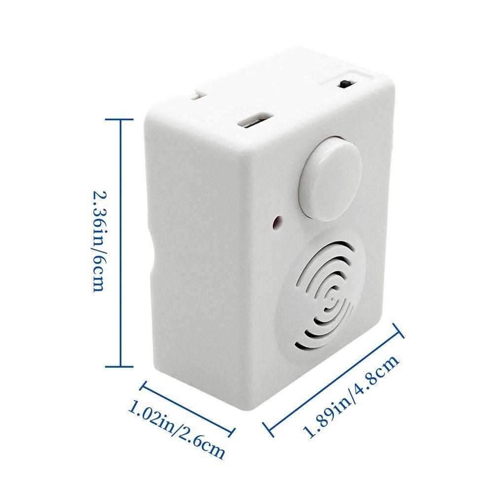 Quetschbarer Stofftier-Stimmeaufzeichner-Knopf Wiedergabe Plüsch-Stimmeaufzeichner Baby-Puppe