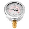 Metal Pressure Gauge 0-250Bar 3750PSI 0-600Bar 8500Psi 1/4" 63mm Dial Hydraulic Water Pressure Gauge manometer pressure measure