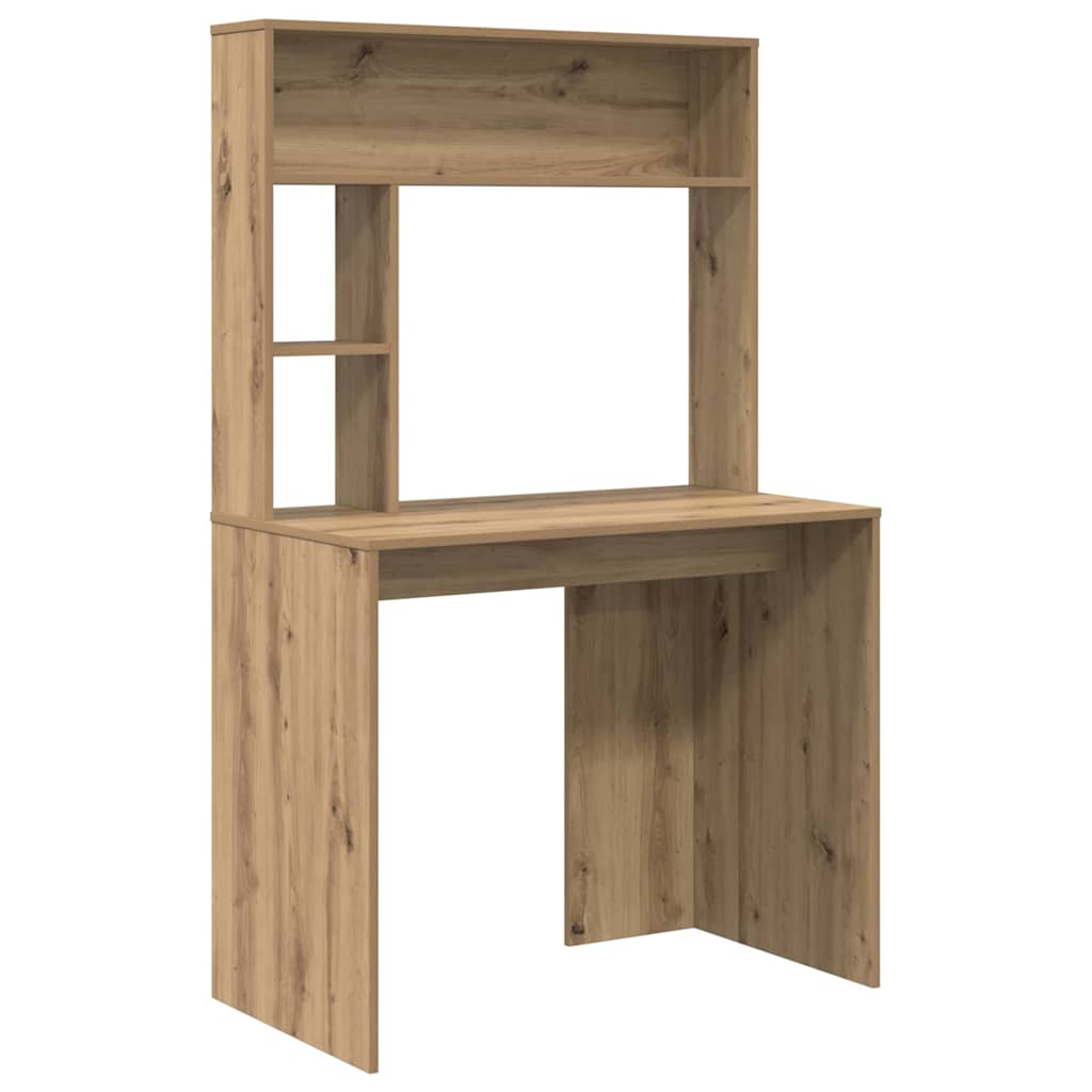 Artisan Oak Desk 91 x 50 x 149 cm Engineered Wood