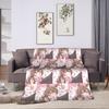 Smart Flacon Umamusume Pretty Derby Blanket Flannel Print  Multi-function Super Soft Throw Blanket for Home Car Bedspreads