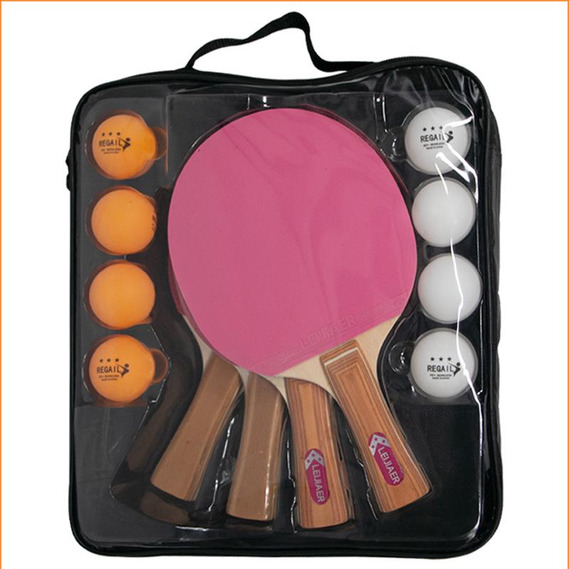 Tischtennis-Set für Studenten - Enthält zwei Schläger und drei Bälle für Anfängertraining
