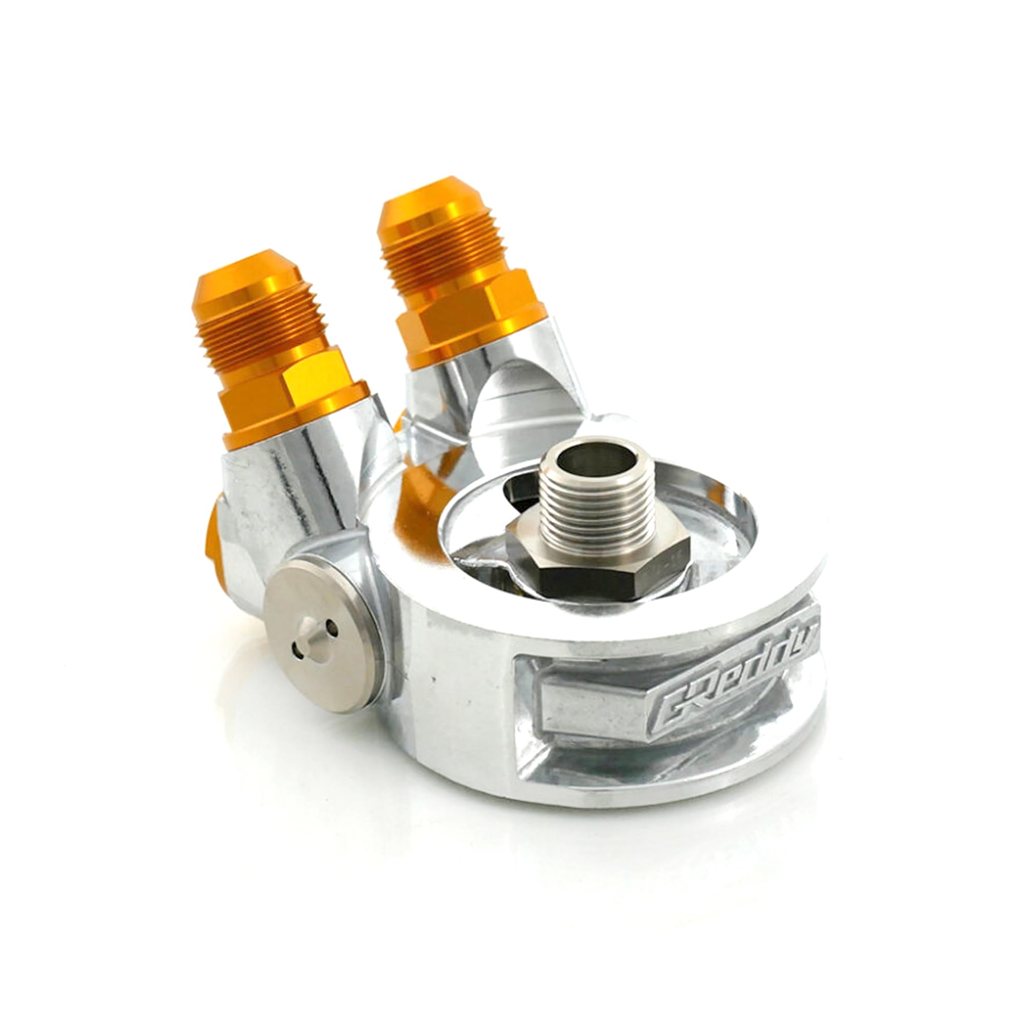 Trust: Oil block for oil cooler STD ASSY 3/4X16UNF AN10