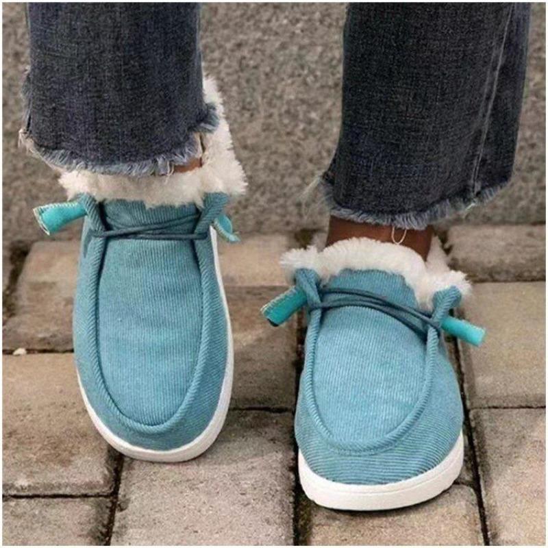 Large Size Women's Shoes Autumn and Winter New Fashion Platform Foot Cotton Shoes