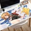 Rubber Mouse Pad Gamer Keyboard Desk Japanese Anime Mouse Mat Computer Gaming Accessories C-card Captor Sakura Kawaii Mousepads