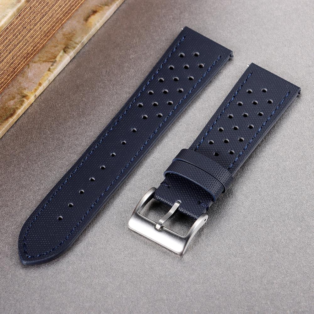 18/20/22mm Nylon Sailcloth Straps for Omega for Blancpain for Seiko Divers Watches Men Women Quick Release Waterproof Watch Band