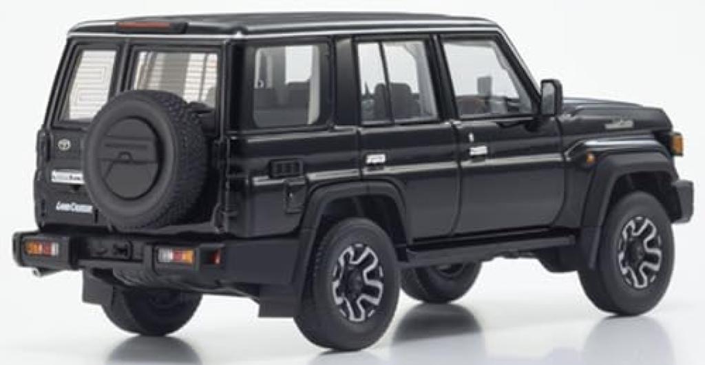 Kyosho Original Scale Toyota Land Cruiser 70 Black Finished Product KS03928BK 1/43 (Attitude Mica)