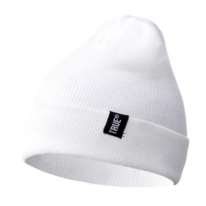 New Casual Men's and Women's Fashion Knitted Winter Hat Solid Color Hip Hop Hat Men's and Women's Universal Hat