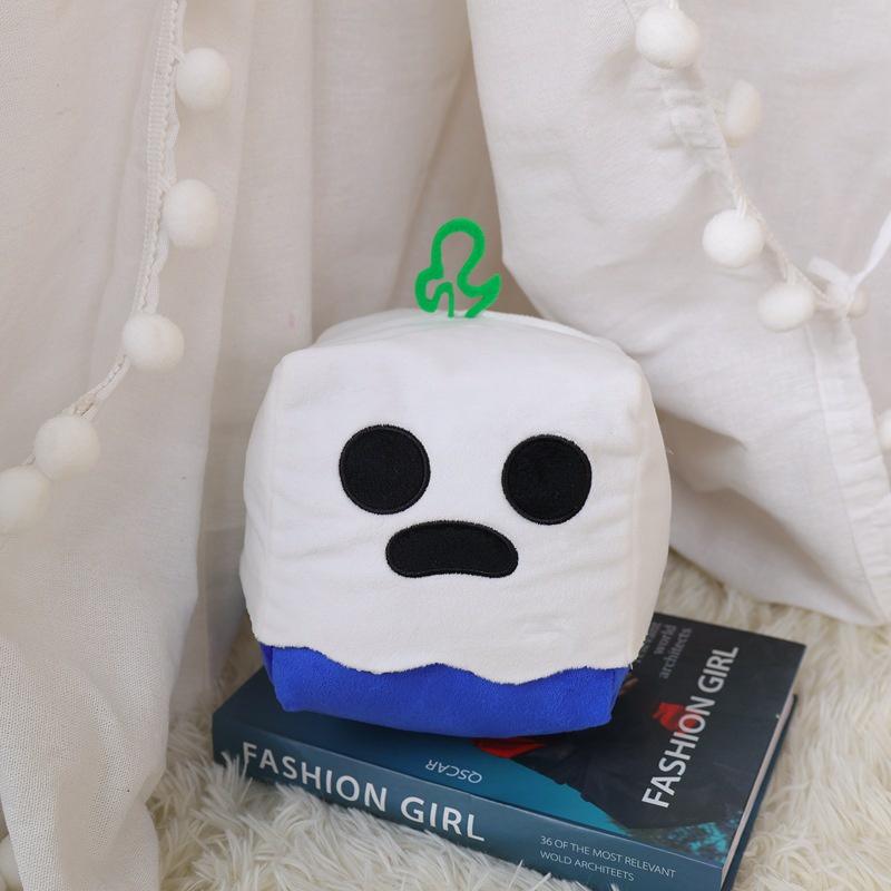 Blox Fruits Plush Toy Leopard Box Short Plush Stuffed Animal 15cm Height