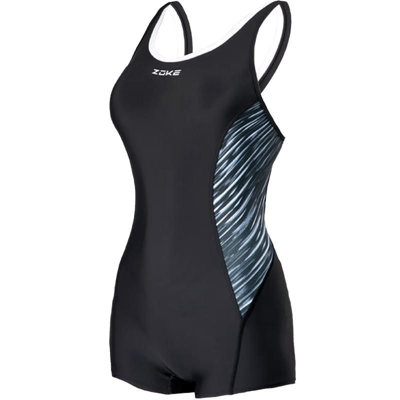 ZOKE Women's One-Piece Flat-Leg Competition Swimsuit