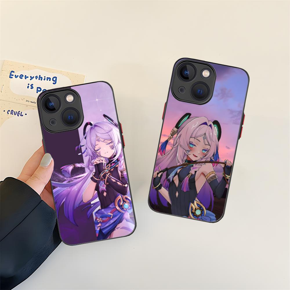 Coque de téléphone Genshin Impact Citlali pour iPhone 16 15 14 13 12 11 X XR XS 8 7 Pro Max Plus Mini Impression Couleur Couverture en Silicone
